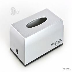 經典皮紋抽紙盒（大長方