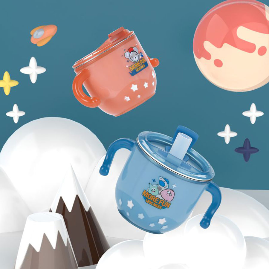 貝比牛奶杯(帶刻度）